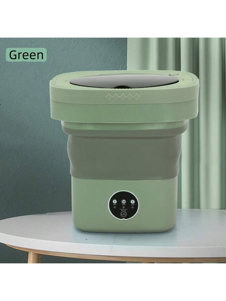 Portable Mini Washing Machine – Foldable Compact Laundry Washer Make Laundry Easy Anywhere